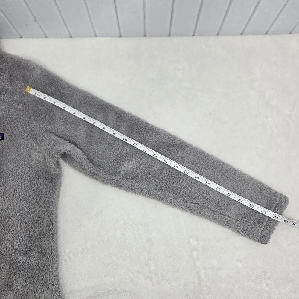 Patagonia Gray Fleece Teddy Pullover Size‎ M